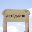 Cum Happens Gold | Mix & Match Soft Fun-Flirty Lovers’ Towels