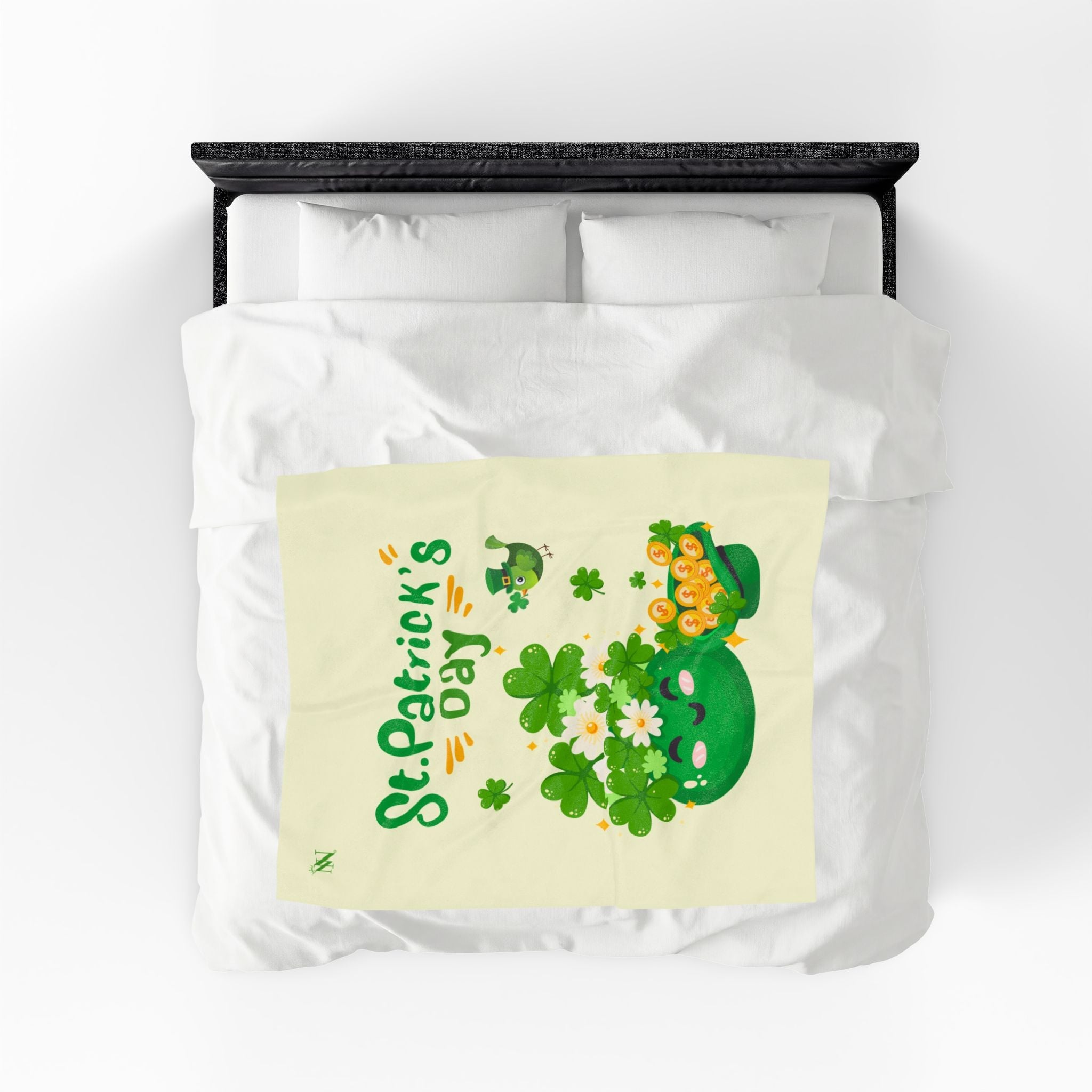 Cute St. Patrick’s Day | Mix & Match Soft Fun-Flirty Lovers’ Blankets