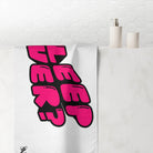 Sleep Over? | Mix & Match XL Fun-Flirty Lovers’ Towels