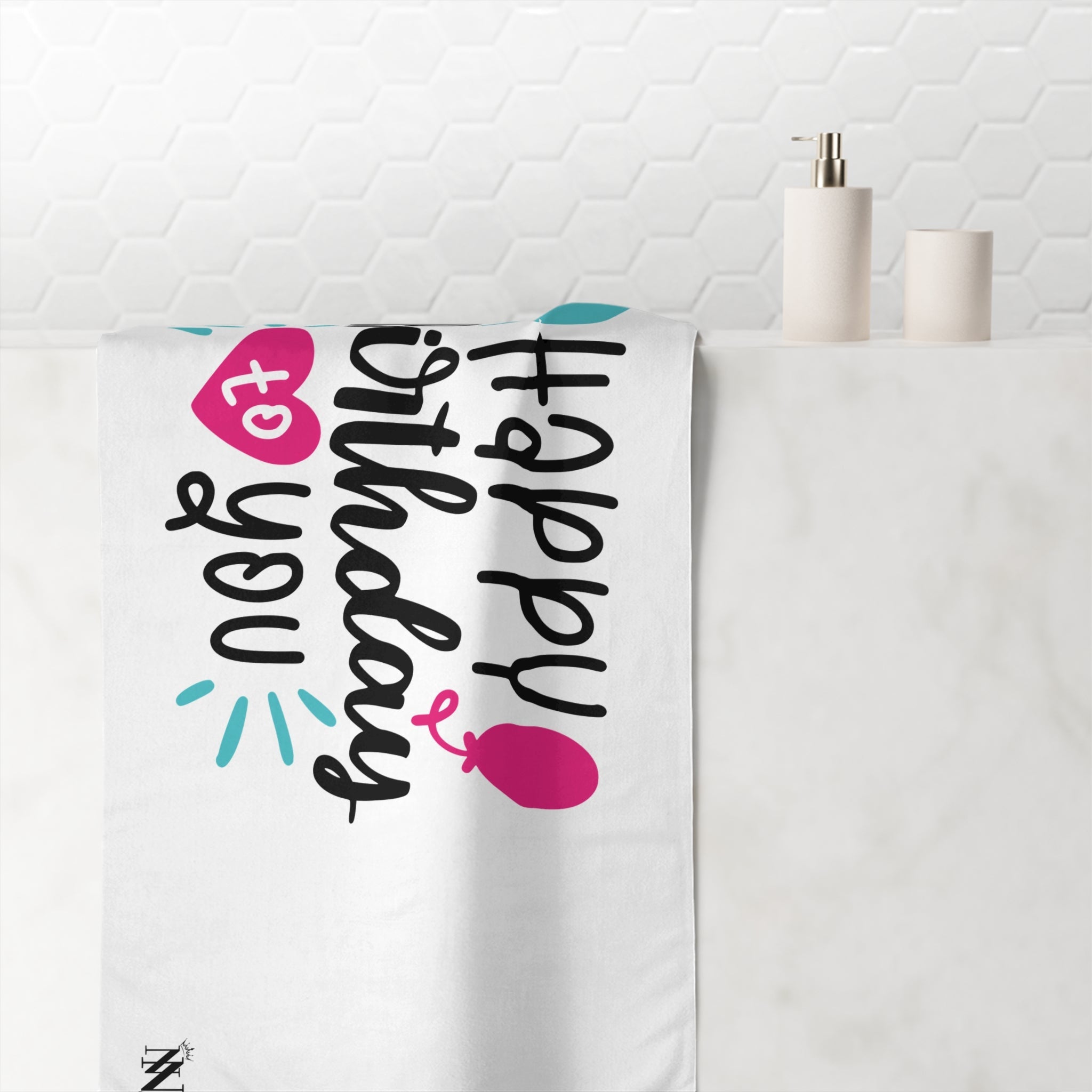 Happy Birthday to You | Mix & Match XL Fun-Flirty Lovers’ Towels