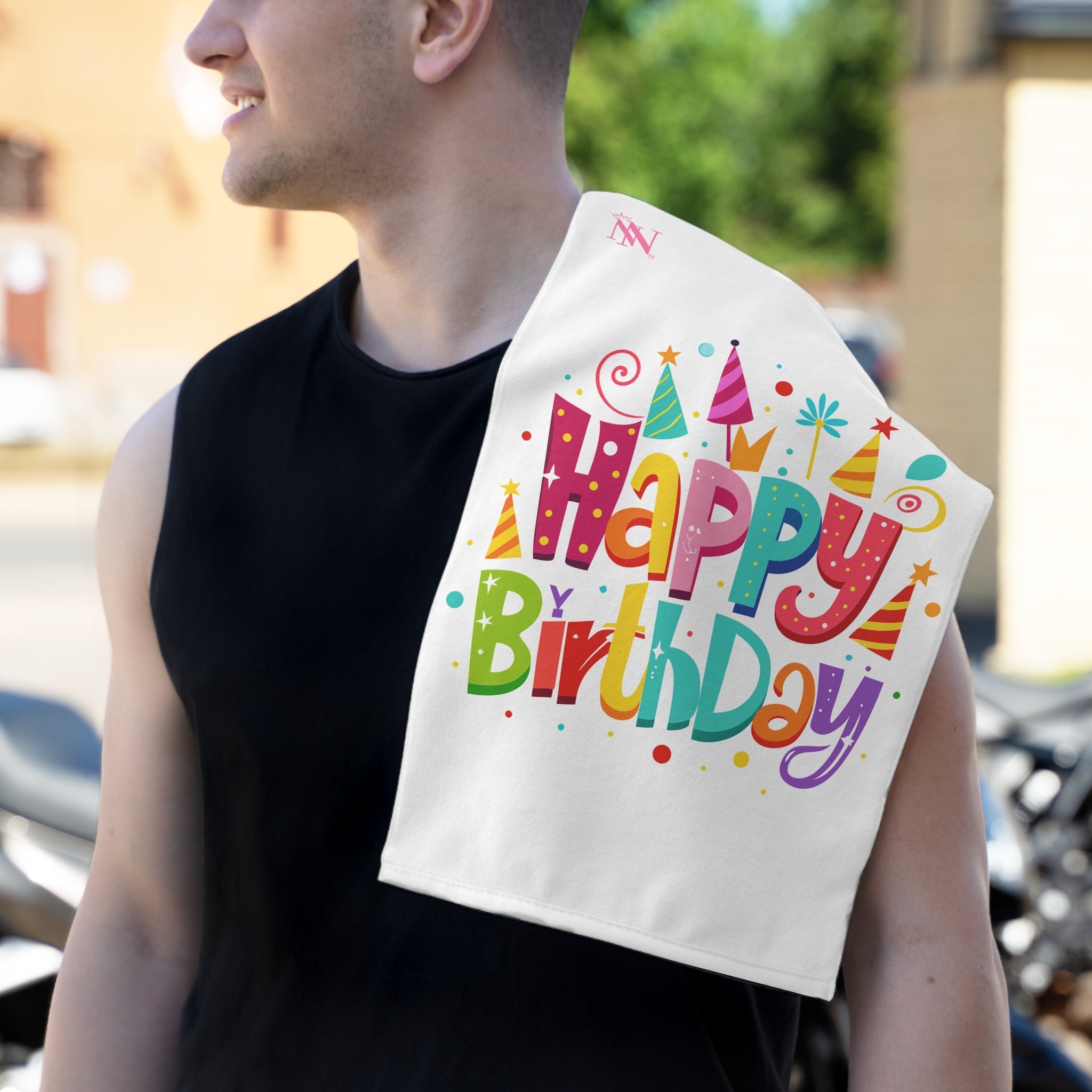 Fun Happy Birthday | Mix & Match Soft Fun-Flirty Lovers’ Towels