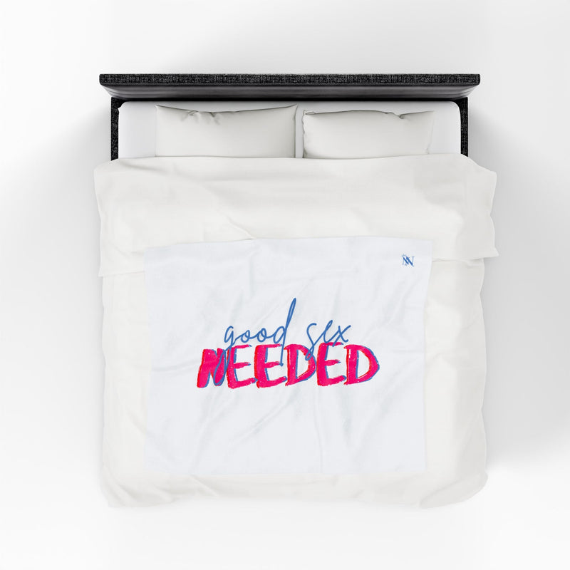 Good Sex Needed | Mix & Match Fun-Flirty Lovers’ Blankets
