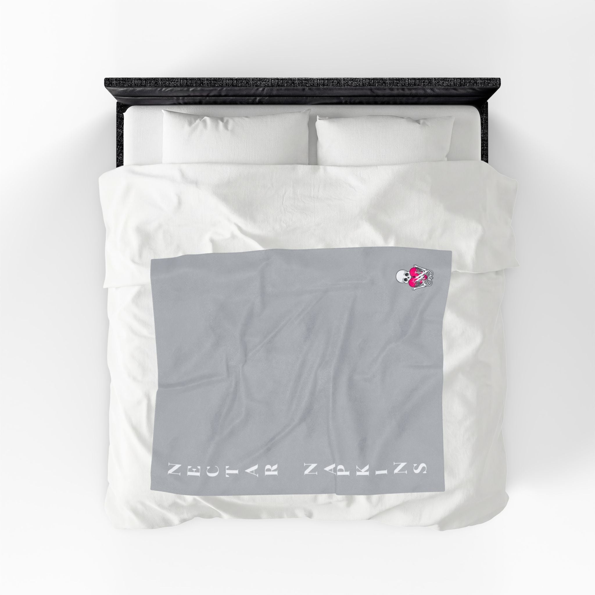 Nectar Napkins Brand Silver | Nectar Napkins Fun-Flirty Lovers’ Blankets