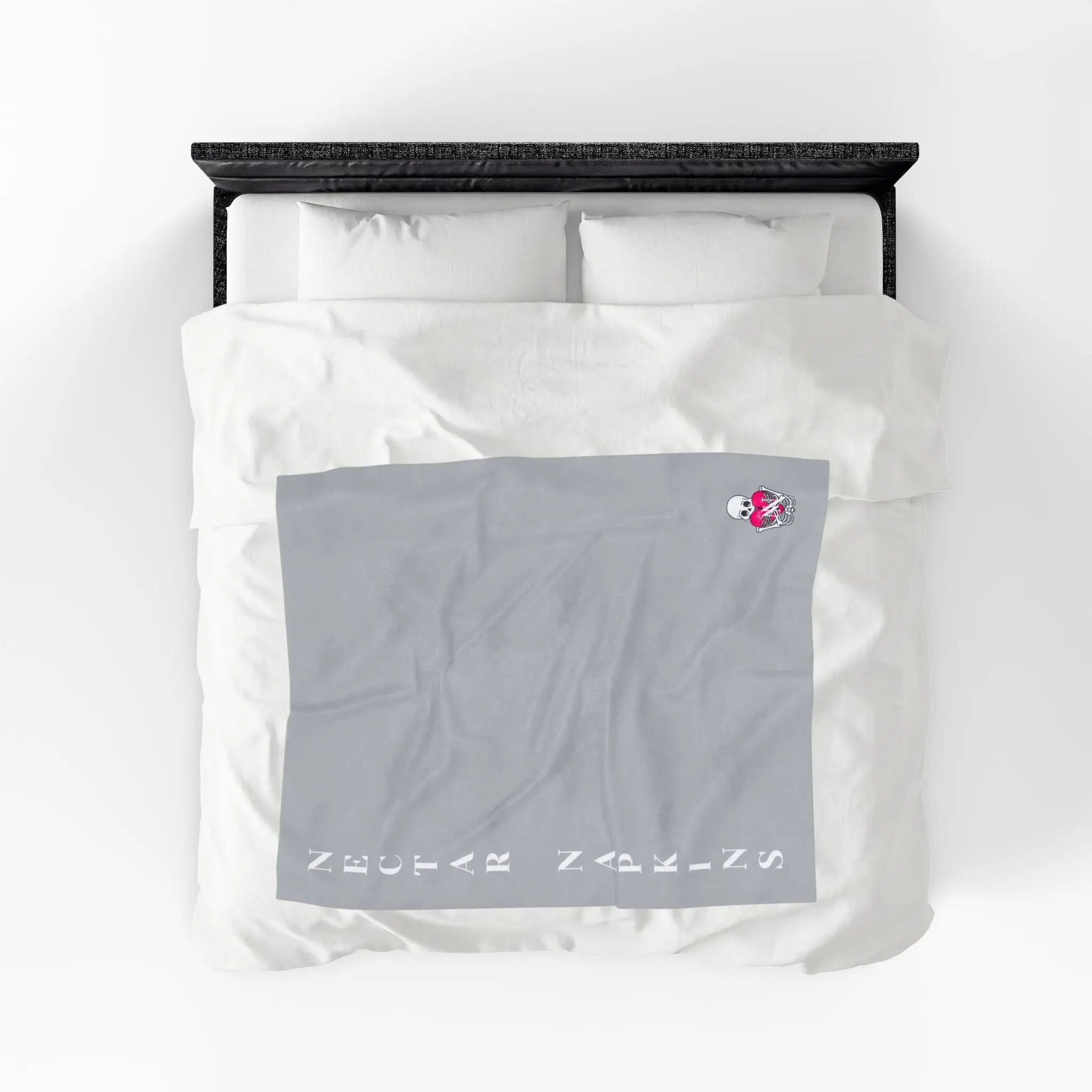 Nectar Napkins Brand Silver | Nectar Napkins Fun-Flirty Lovers’ Blankets