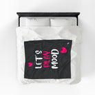 Let’s Play Mood Hearts Romantic Sex Gifts Blanket