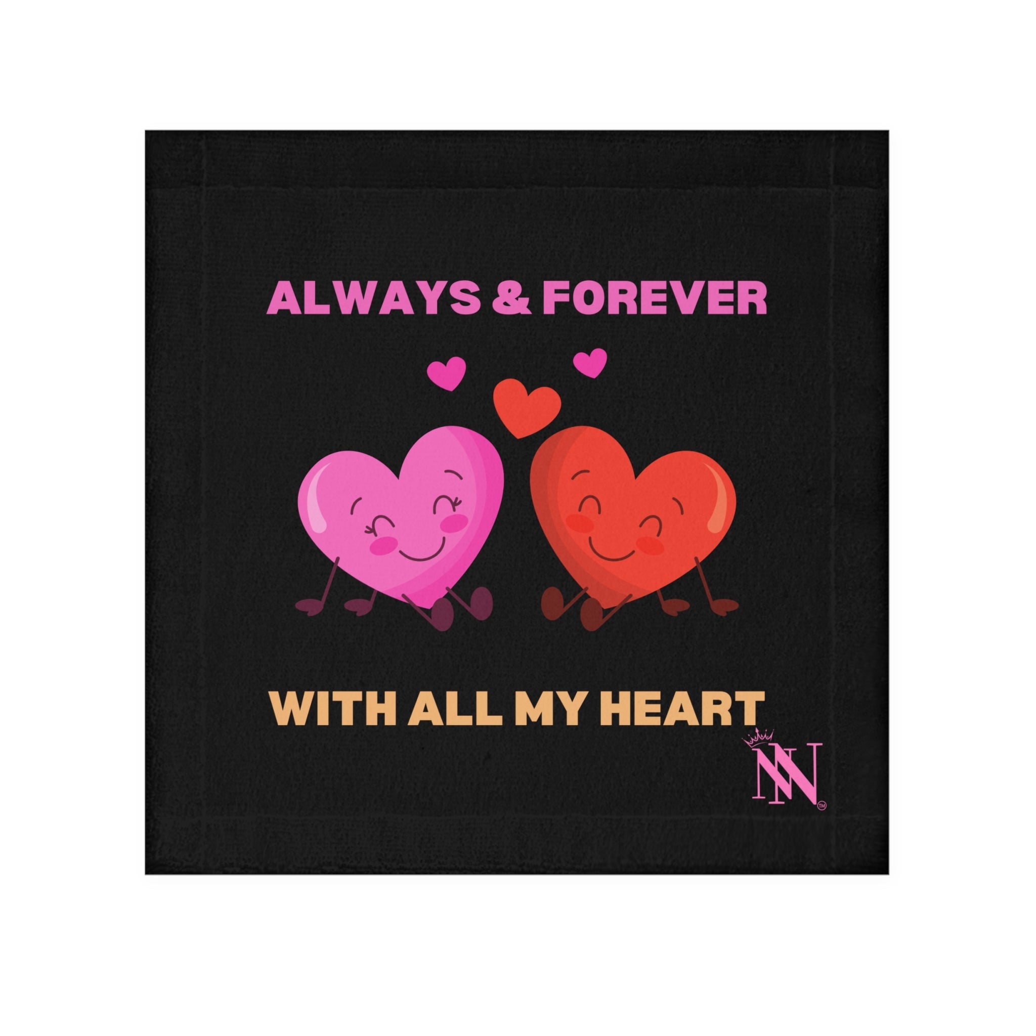 With All My Heart | Mix & Match Lils’ Fun-Flirty Lovers’ Towels
