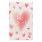 Be Yourself Heart Pattern Fun Sex Towel