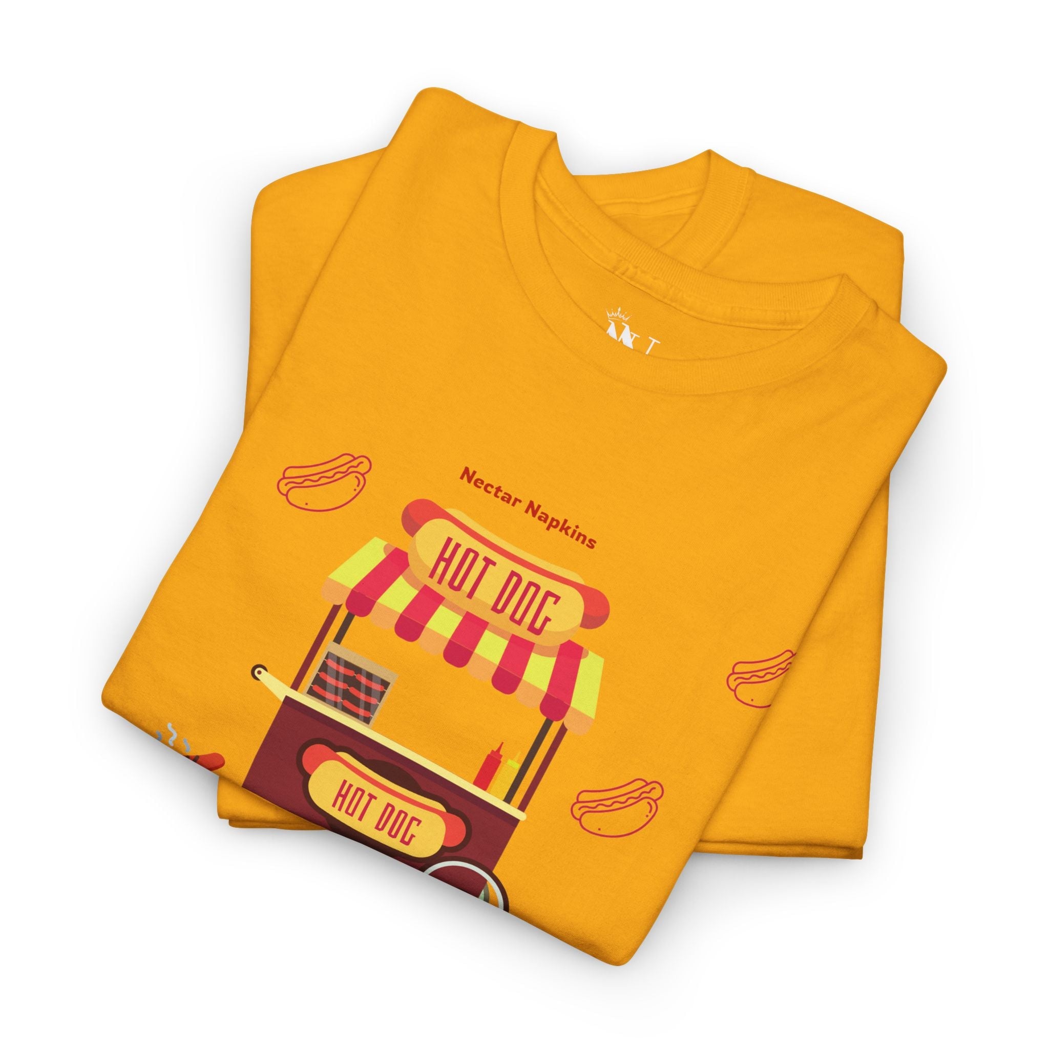 Hot Dog Delight | Mix & Match Cotton Unisex Fun-Flirty Lovers’ T-Shirts