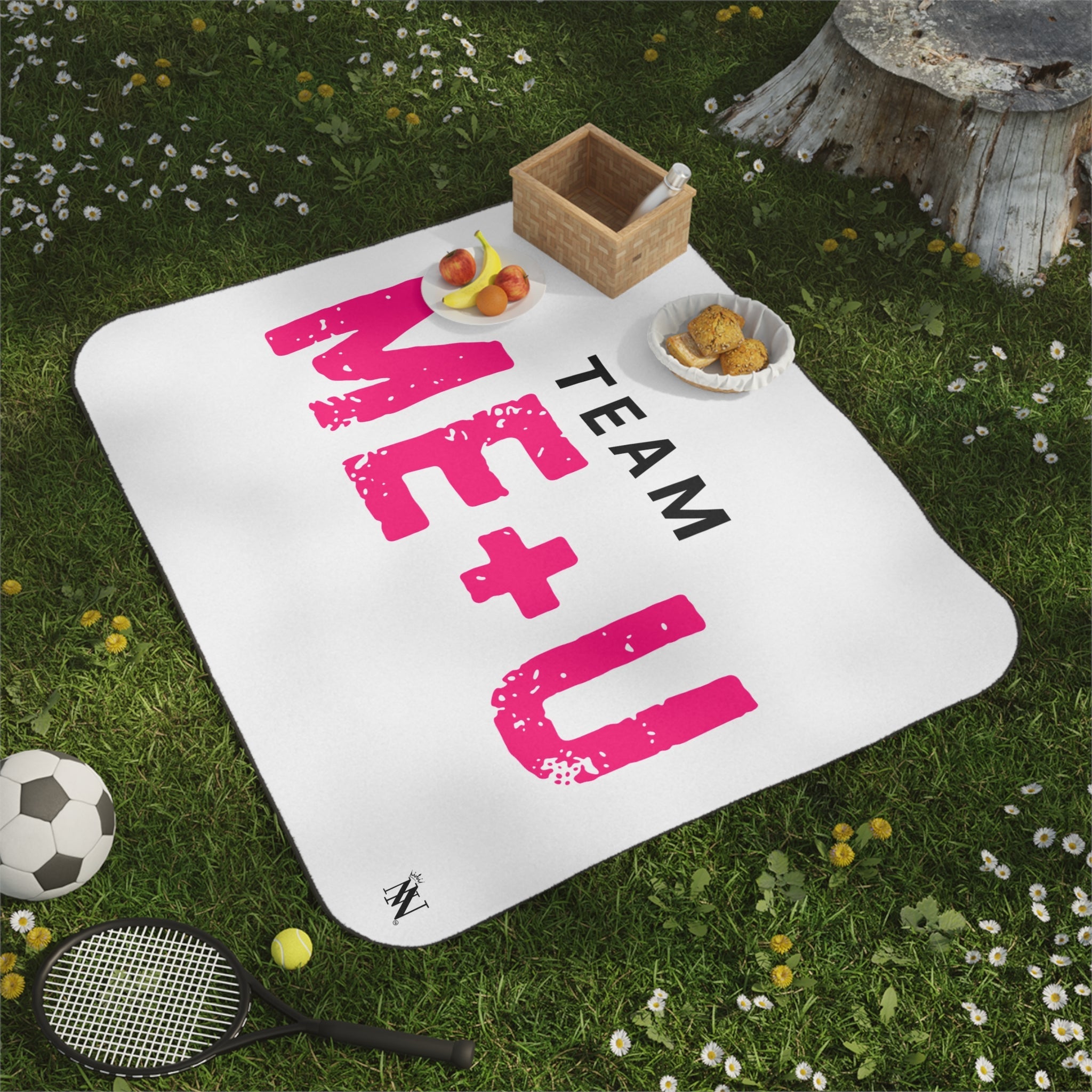 Team Me + U | Mix Match Fun-Flirty Lovers’ Water-Resistant Blankets