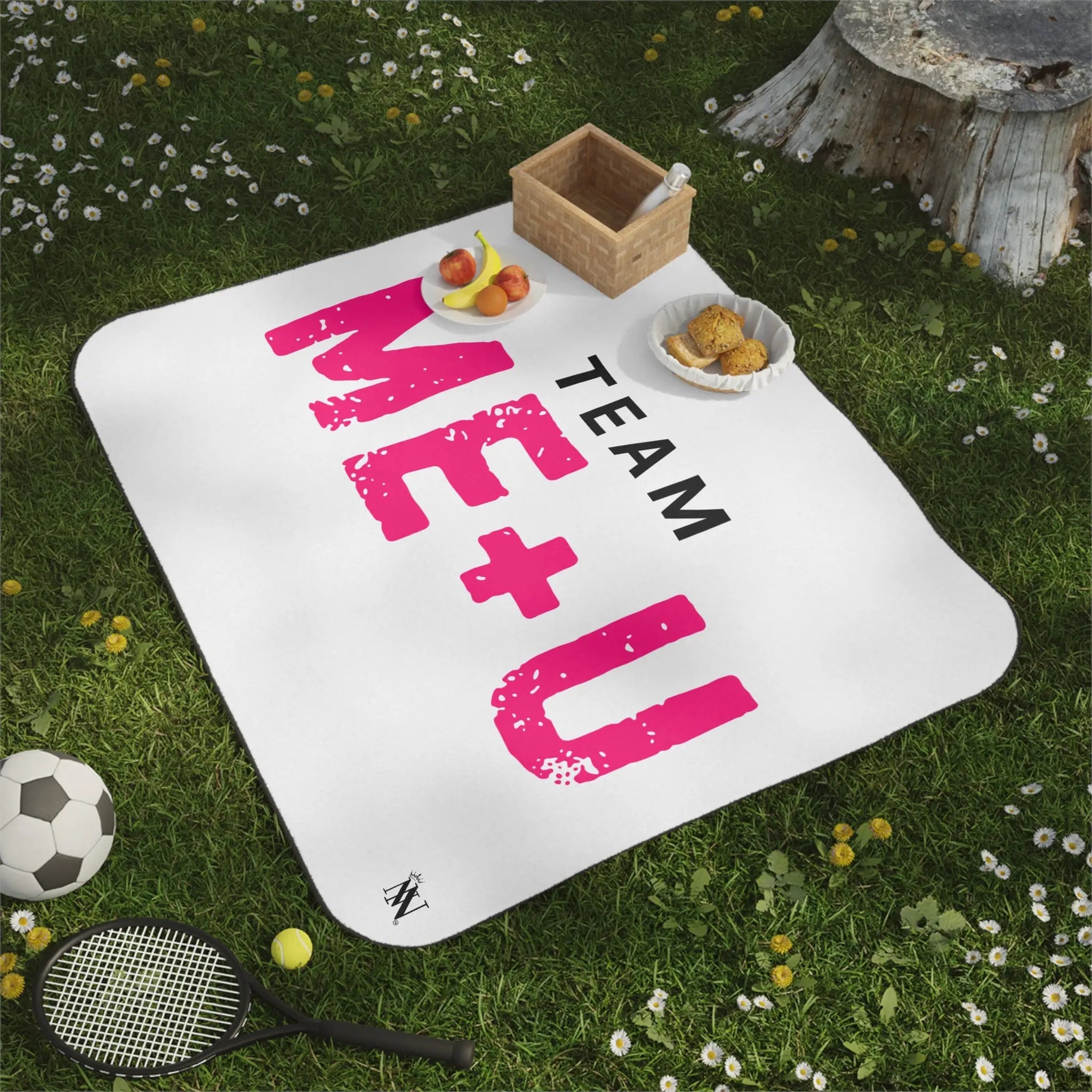 Team Me + U | Mix Match Fun-Flirty Lovers’ Water-Resistant Blankets