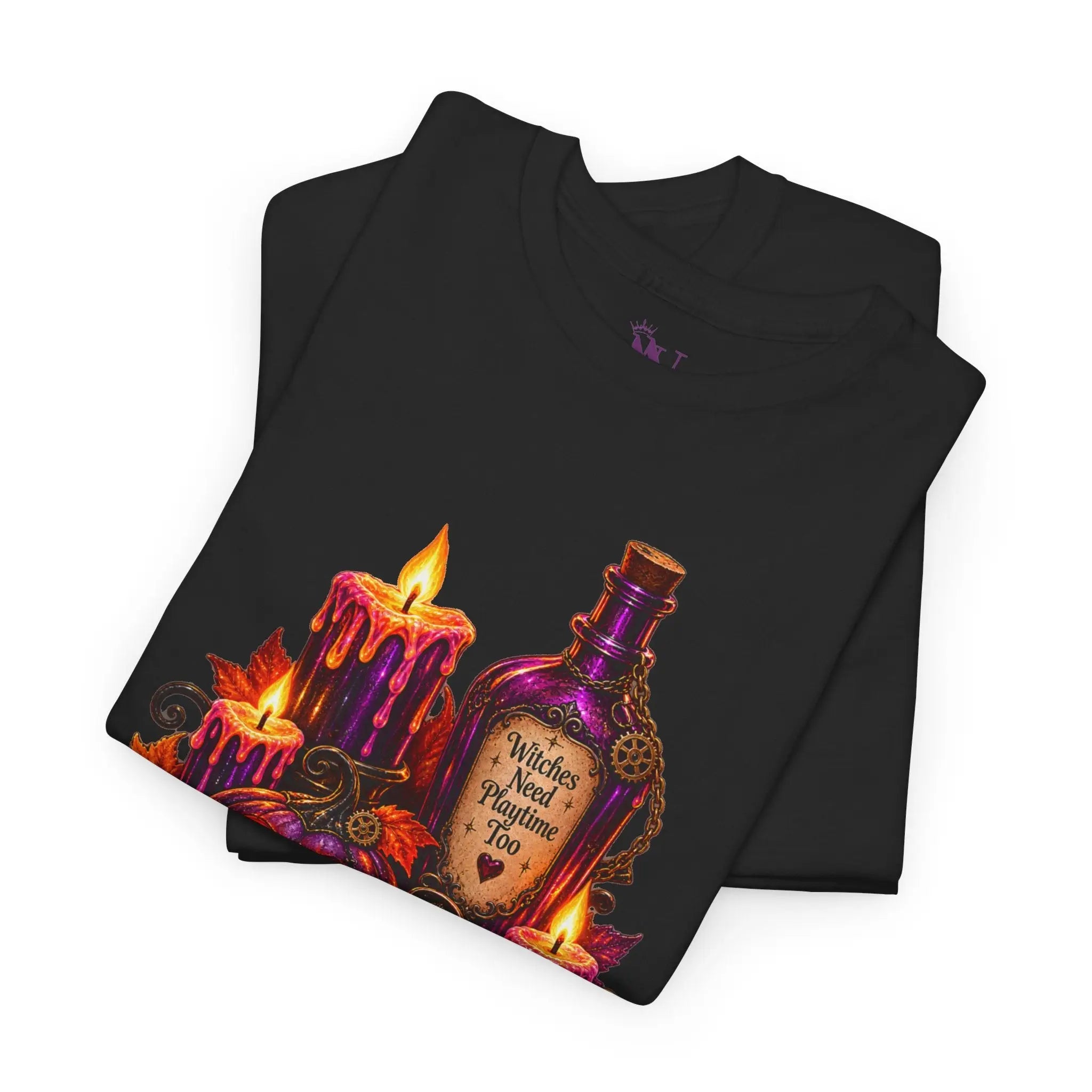 Witches Need Playtime Too | Nectar Napkins Fun-Flirty Lovers’ T-Shirts