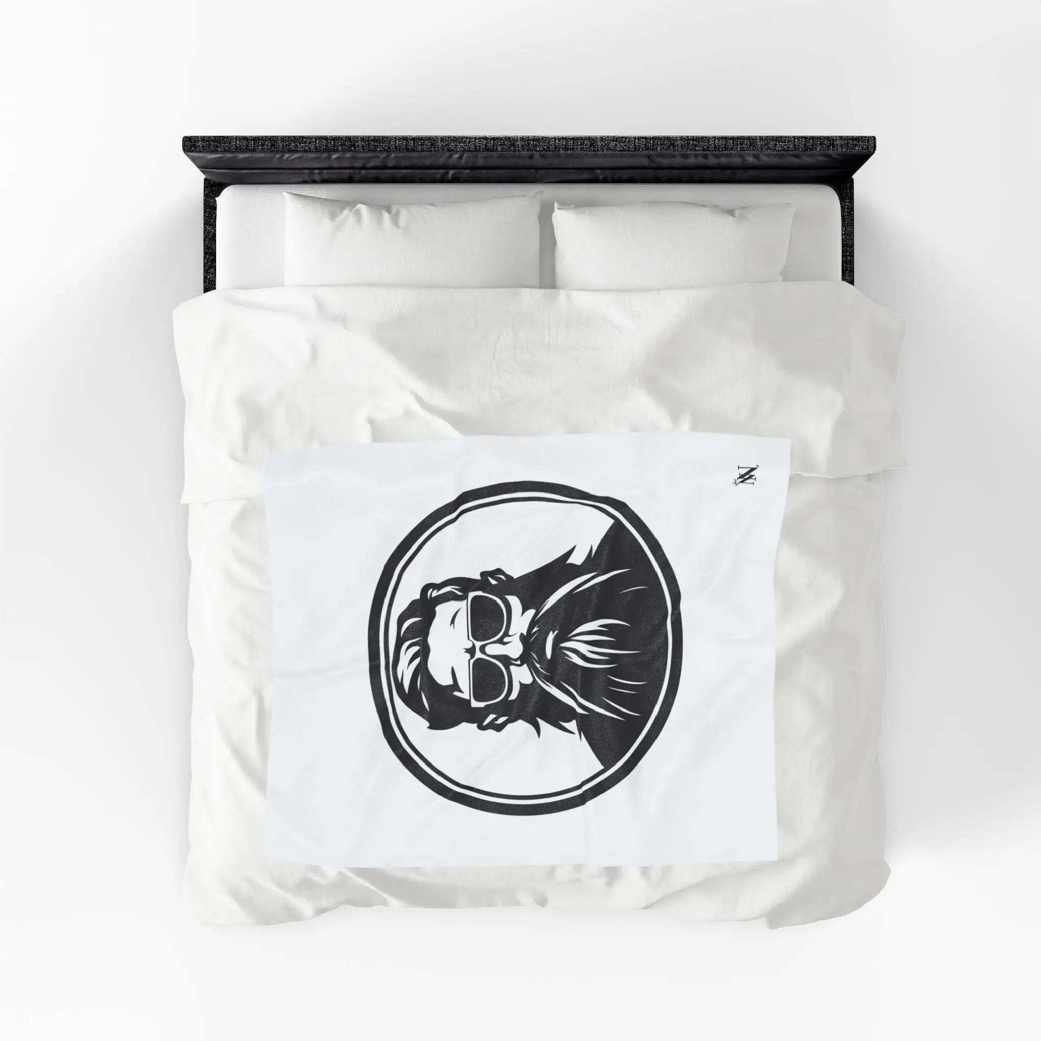 Just Cool Bearded Man | Mix & Match Soft Fun-Flirty Lovers’ Blankets