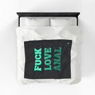 Fuck Love Anal | Nectar Napkins Fun-Flirty Lovers’ Blankets
