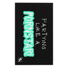 Partying Like a Pornstar | Nectar Napkins Fun-Flirty Lovers’ Towels