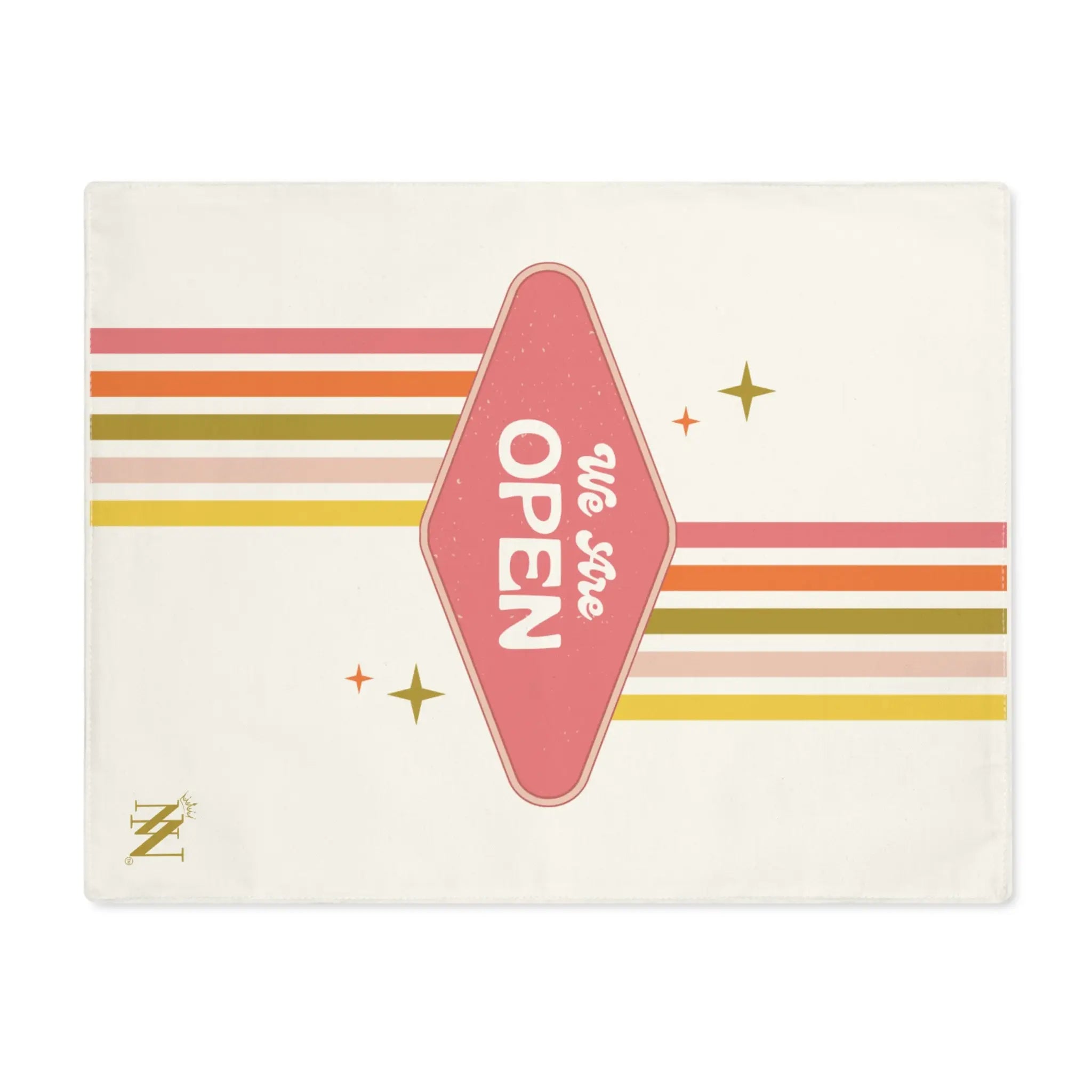 We Are Open Retro Sex Toy Mat