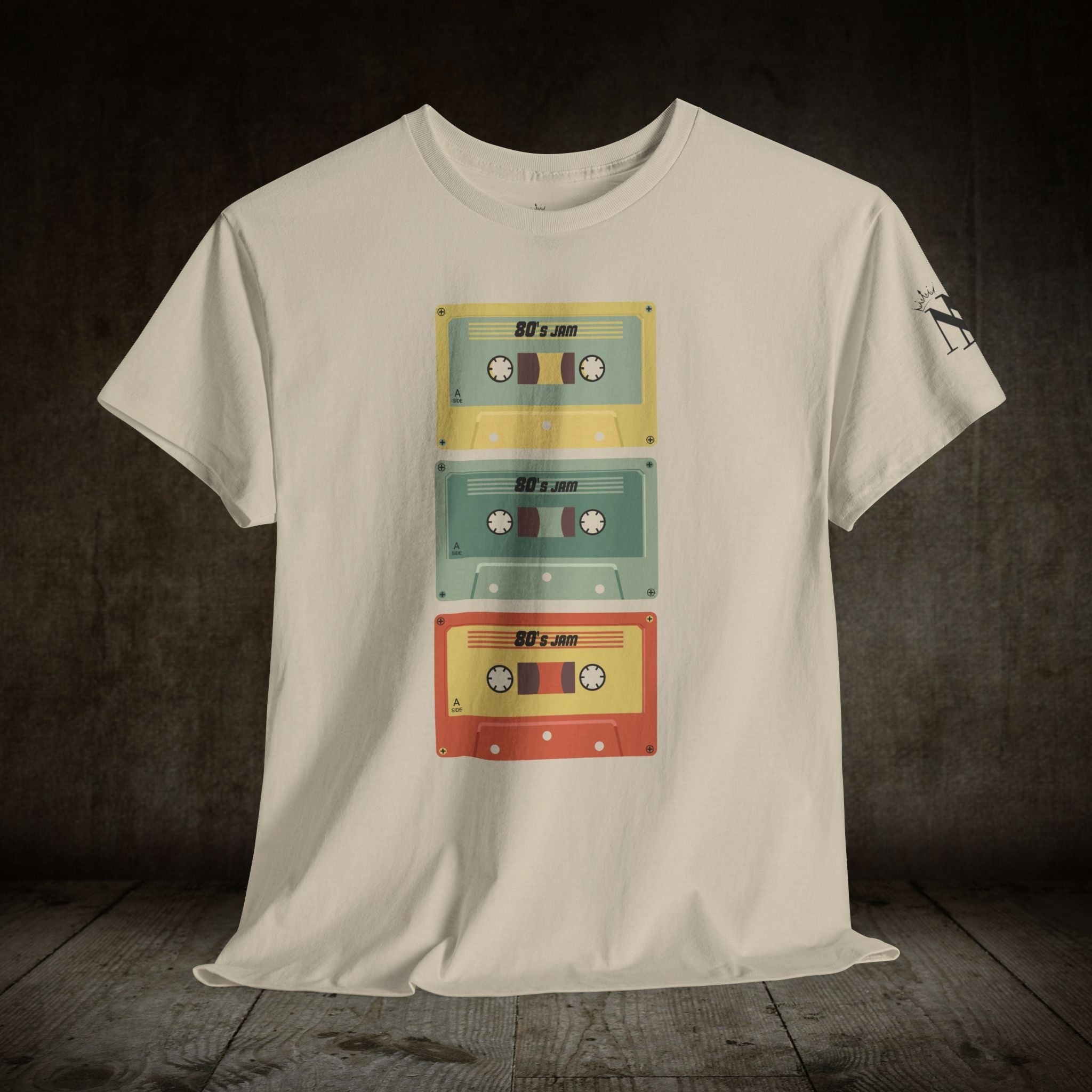 80’s Jam Mixed Tape | Mix & Match 100% Cotton Unisex Fun-Flirty Lovers’ Tees