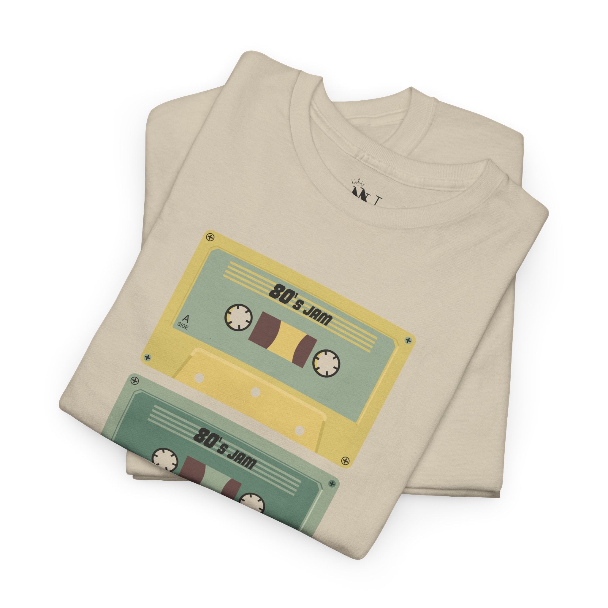 80’s Jam Mixed Tape | Mix & Match 100% Cotton Unisex Fun-Flirty Lovers’ Tees