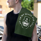 Sit on My Beard for Luck St. Patrick’s Day Fun Sex Towel