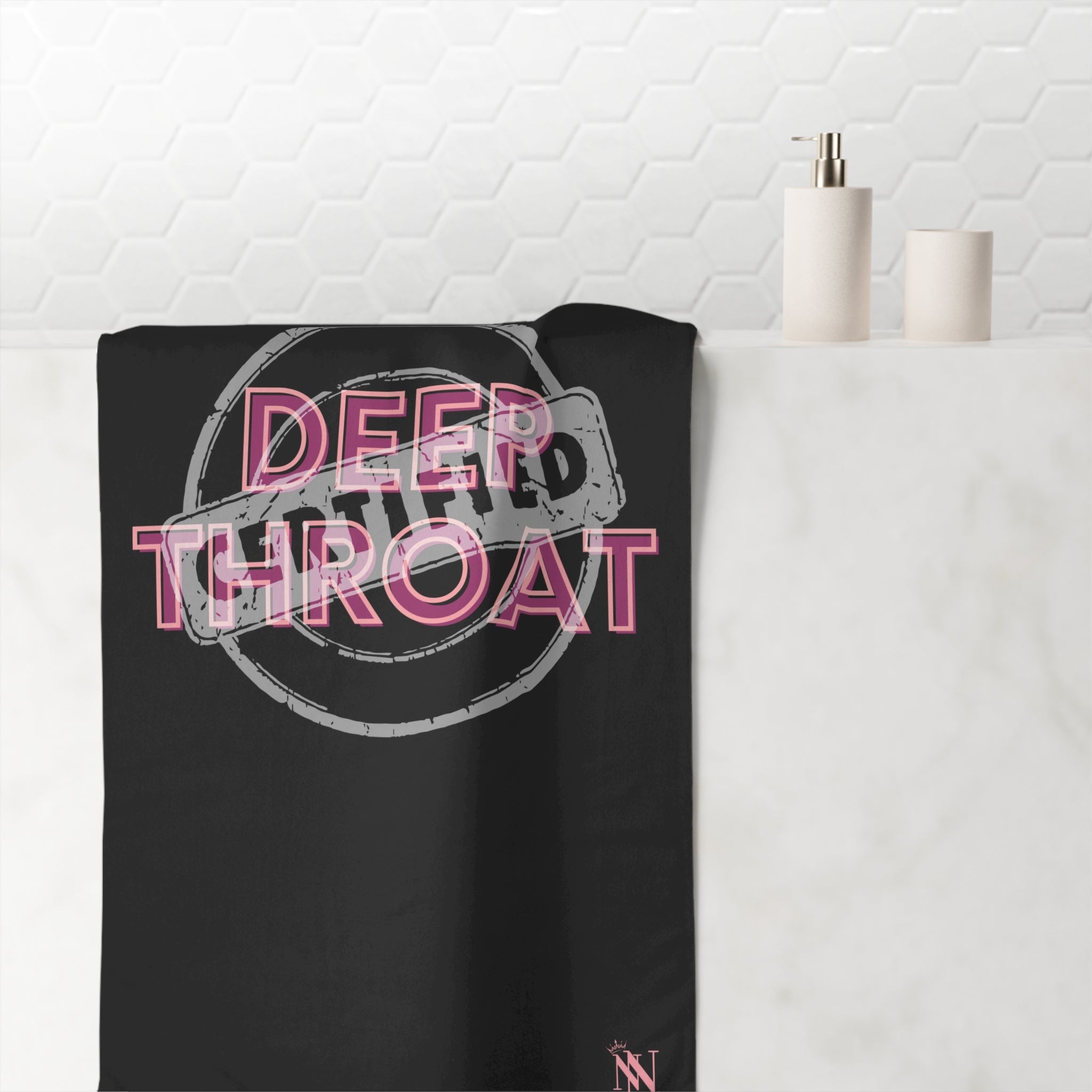 Deep Throat Certified | Mix & Match Naughty XL Fun-Flirty Lovers’ Towels