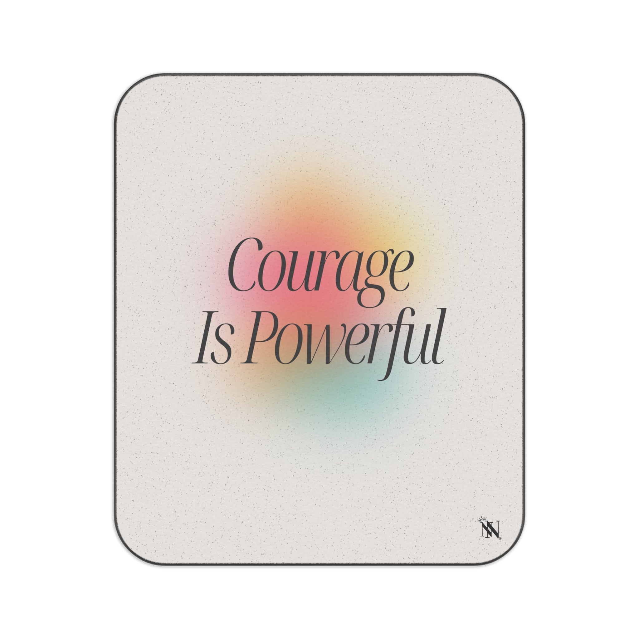 Courage Is Powerful | Mix Match Fun-Flirty Lovers’ Water-Resistant Blankets