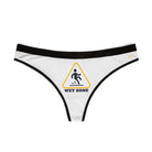 Caution: Wet Zone | Mix & Match Women’s Fun-Flirty Lovers’ Thongs