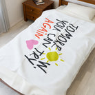 Tomorrow You Can Try Again | Mix & Match Velveteen Fun-Flirty Lovers’ Blankets