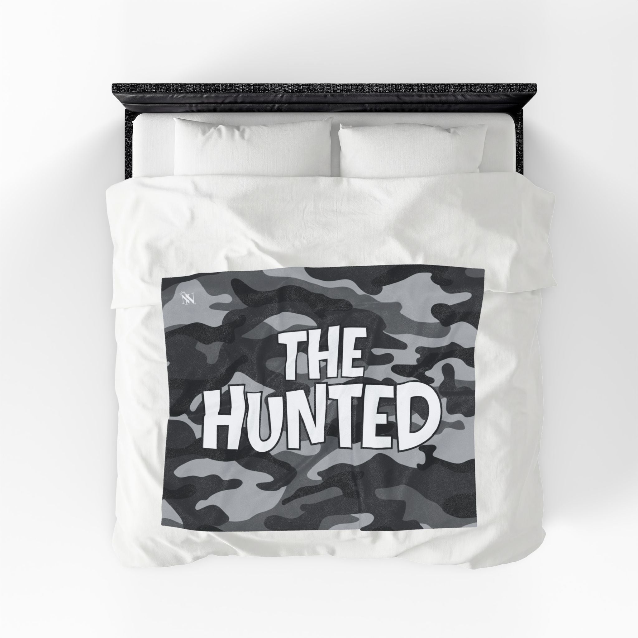 The Hunted Grey Camo Blanket