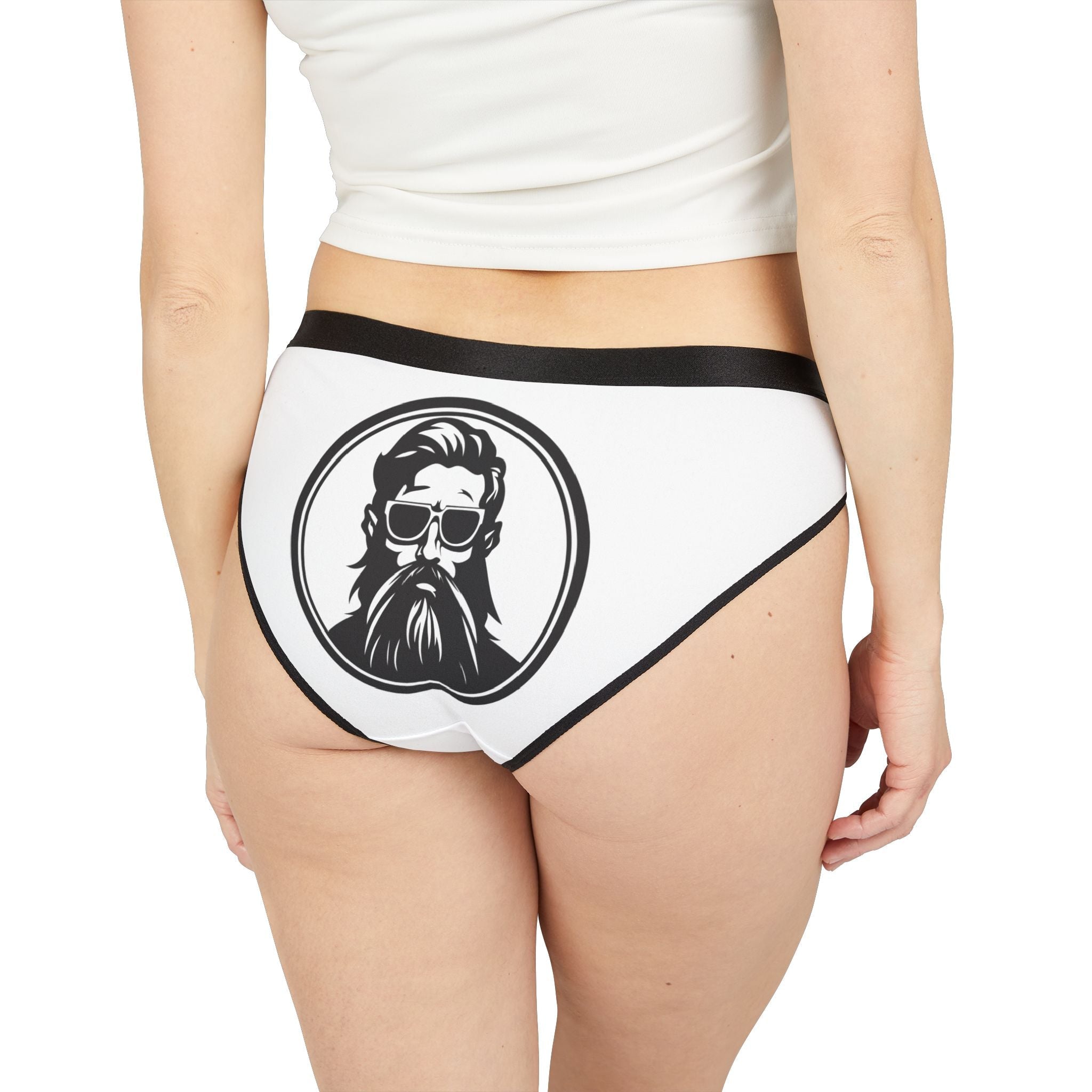 Just Cool Bearded Man Romantic Sex Gifts Women’s Panties