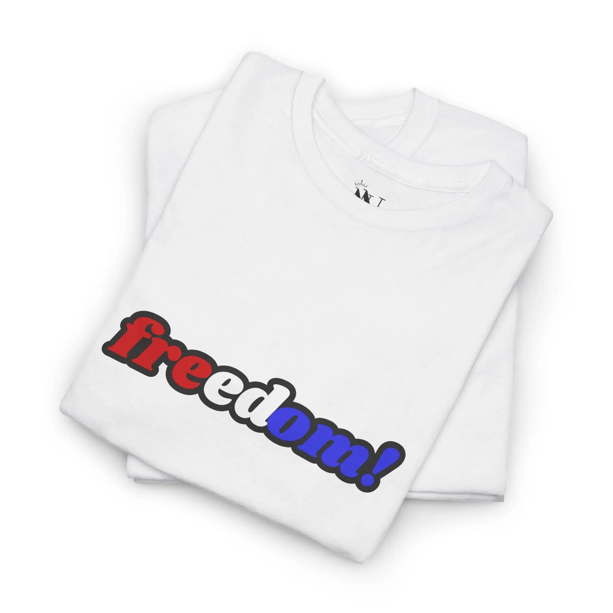 Freedom! | Mix & Match Cotton Unisex Fun-Flirty Lovers’ T-Shirts