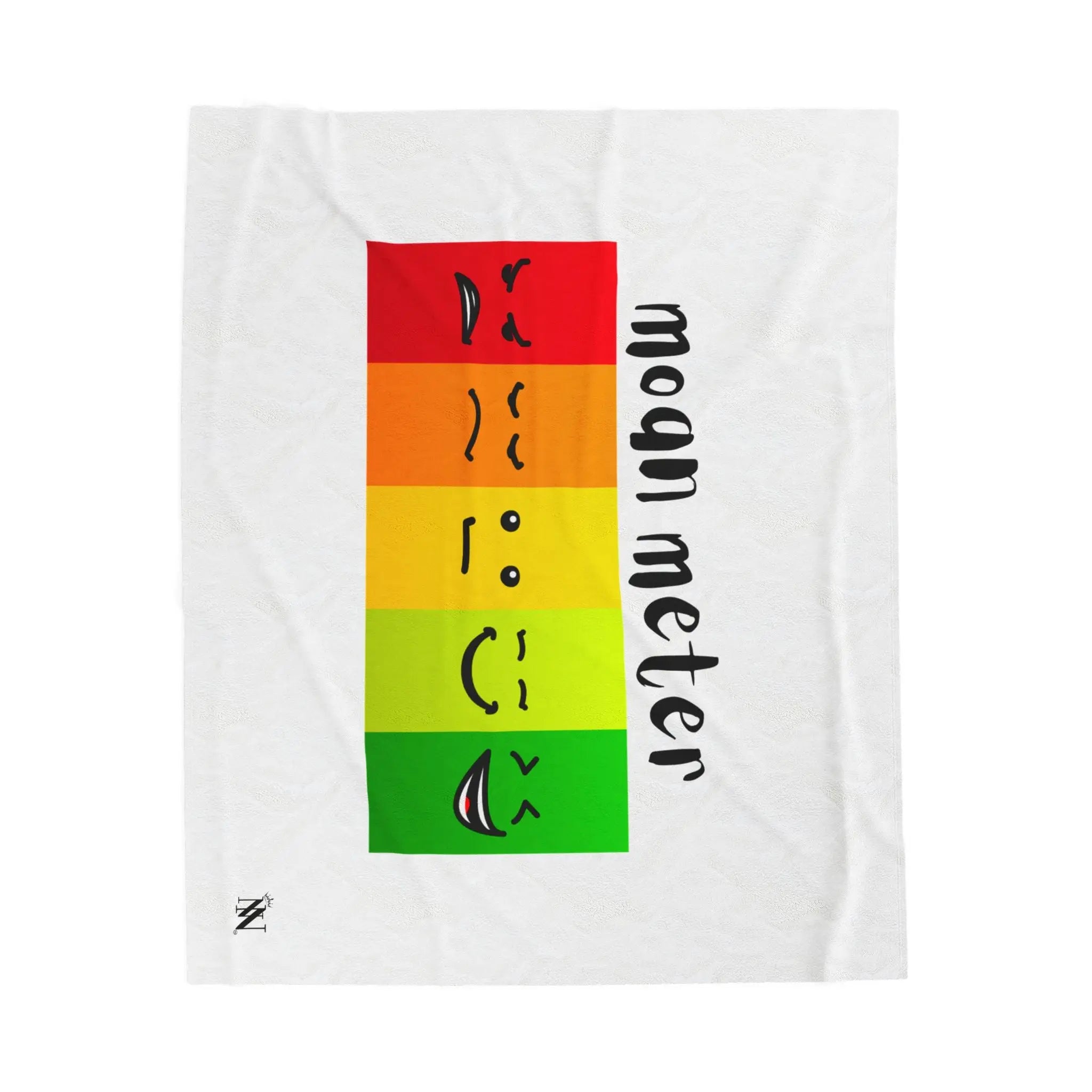 Moan Meter | Mix & Match Velveteen Fun-Flirty Lovers’ Blankets