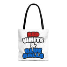 Red White & Blue Balls | Nectar Napkins Fun-Flirty Lovers’ Totes