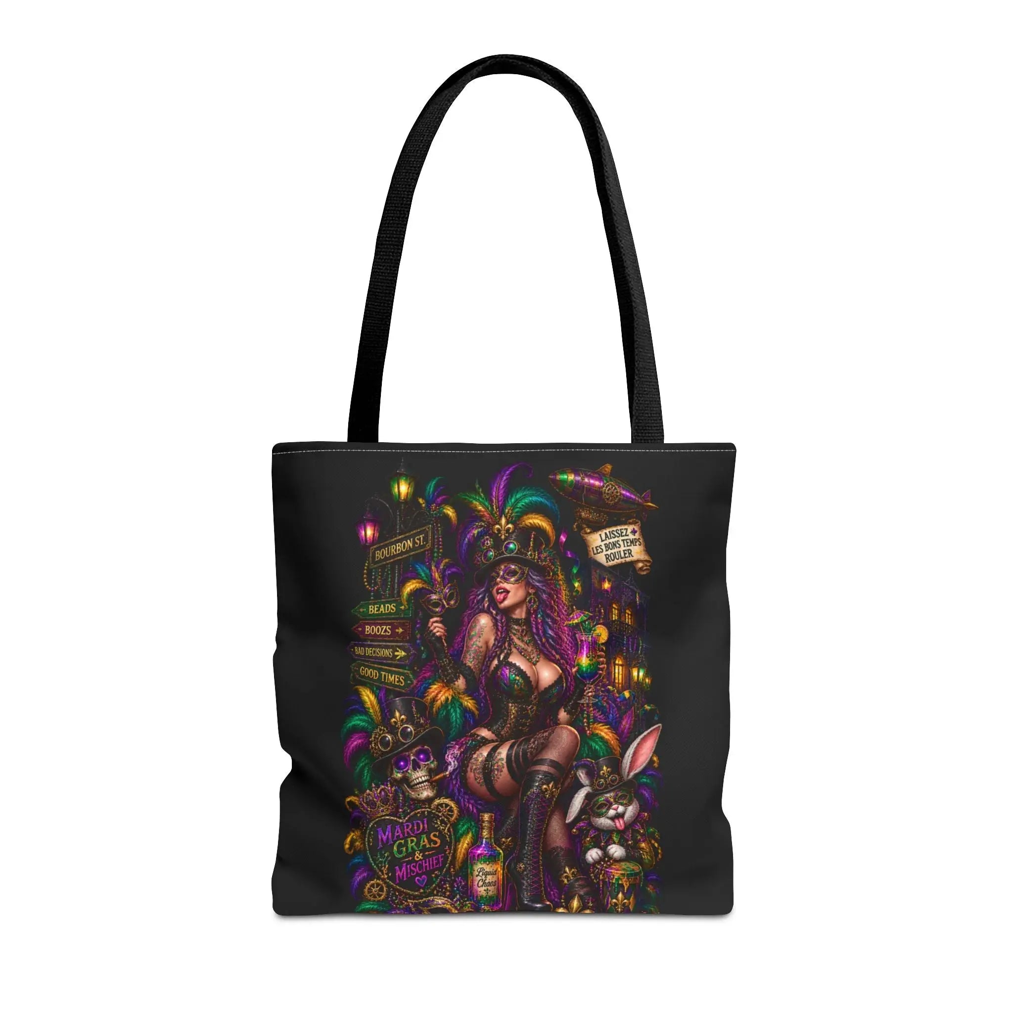Mardi Gras Wicked Fantasy | Nectar Napkins Fun-Flirty Lovers’ Totes