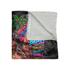 Spring Break Wicked Fantasy Crushed Velvet Blanket