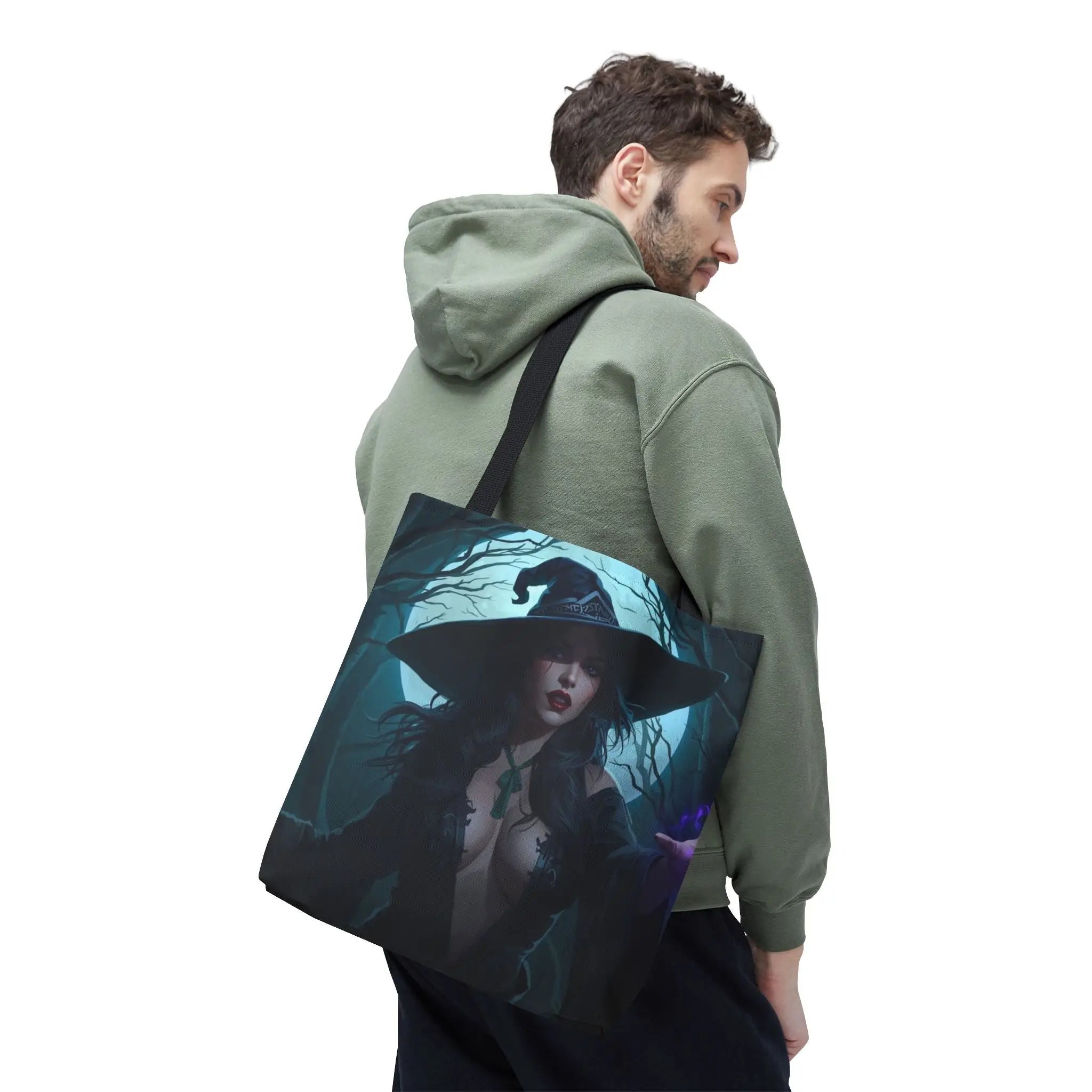 Gothic Witch Fantasy Women Everyday Weekend Getaway Tote Bag