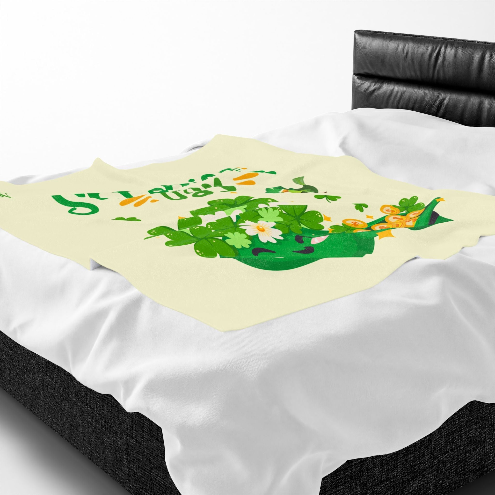 Cute St. Patrick’s Day | Mix & Match Soft Fun-Flirty Lovers’ Blankets