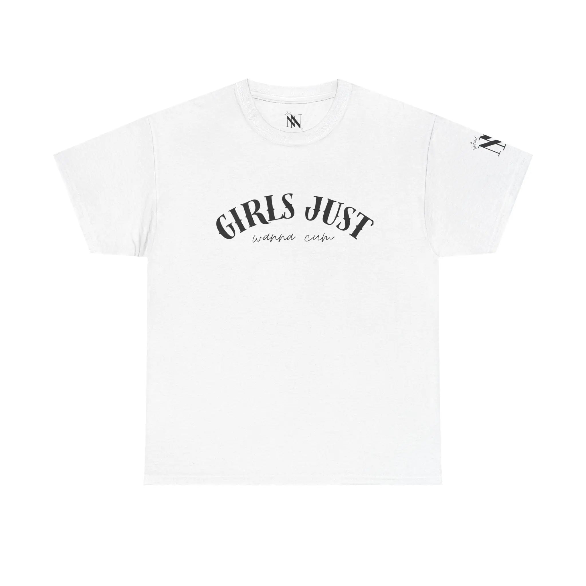 Girls Just Wanna Cum | Mix & Match 100% Cotton Unisex Fun-Flirty Lovers’ Tees