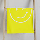 Wink Emoji Neon Yellow Cum Towel