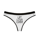 Let Love Guide Sex Gifts Humor Naughty Women’s Thong