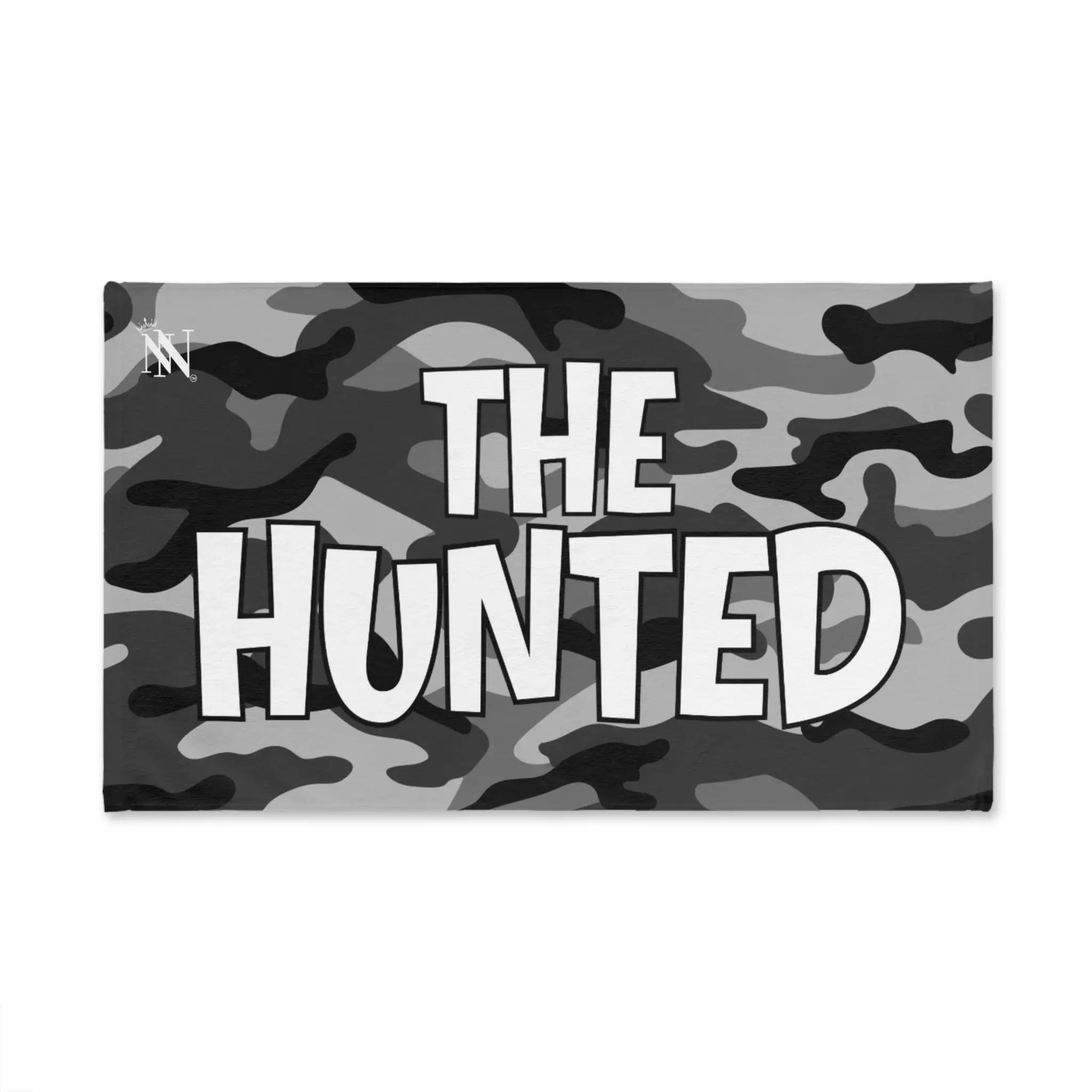 The Hunted Grey Camo Cum Towel