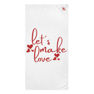 Let’s Make Love Hearts Anal Towel
