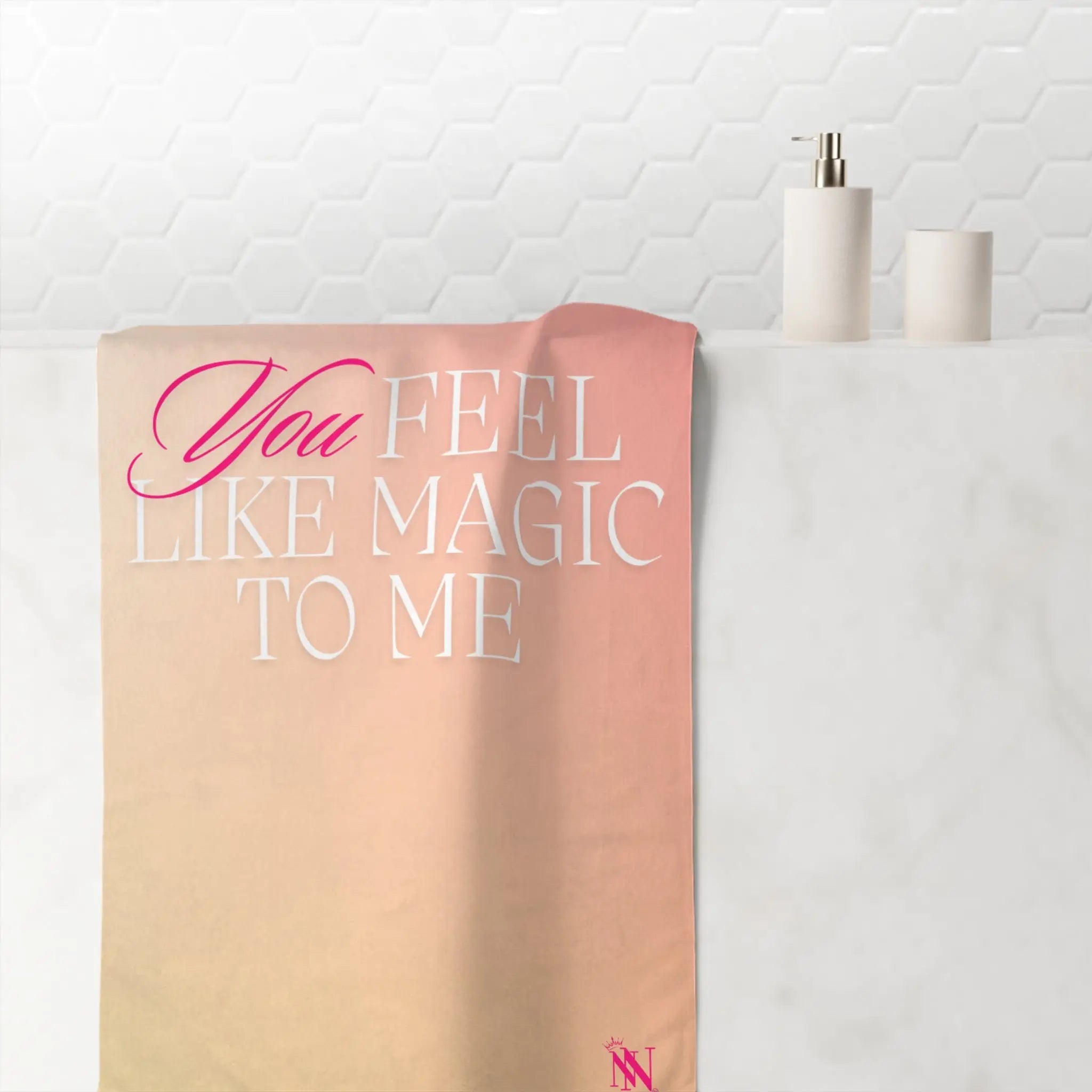You Feel Like Magic to Me Extra Large Sex Towel