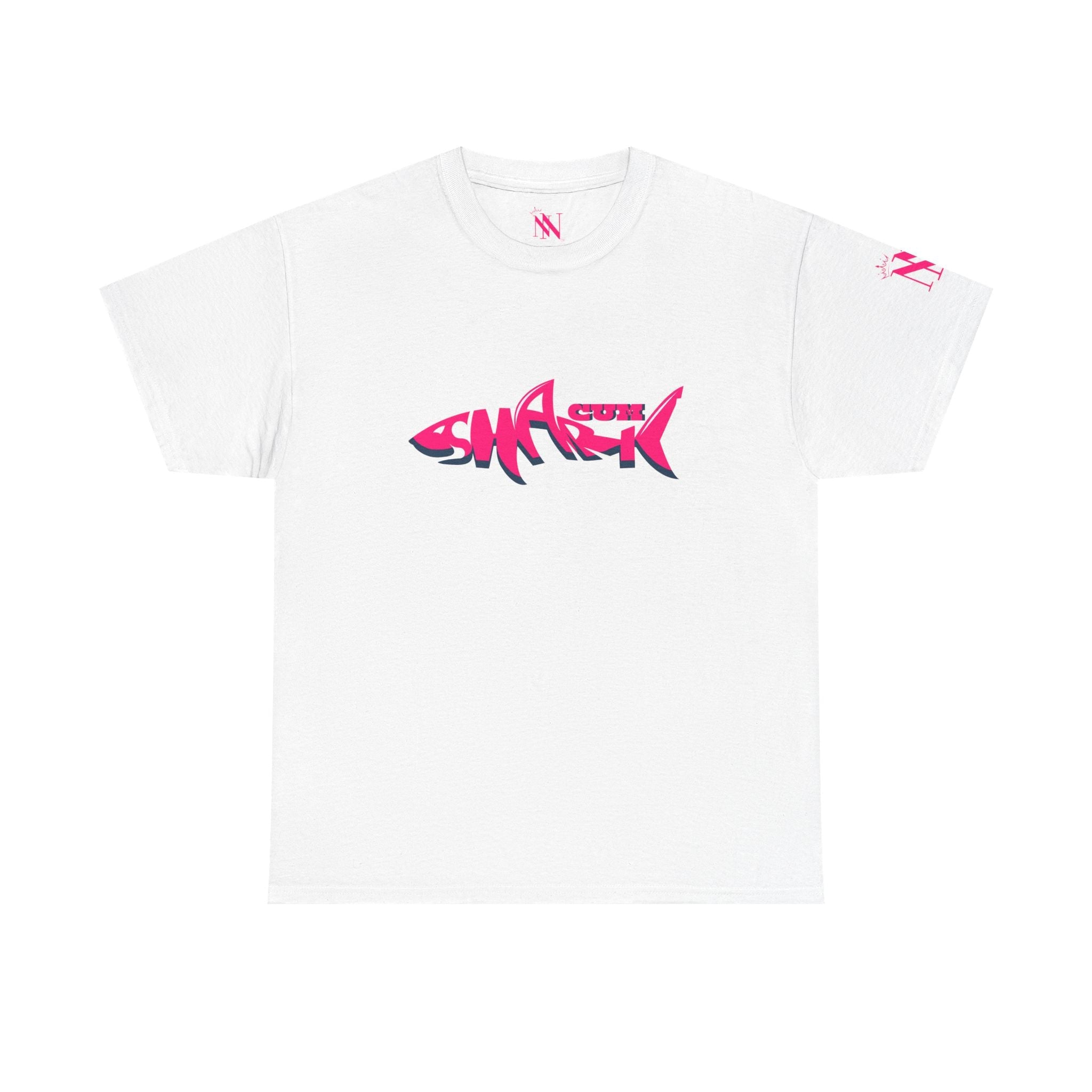 Pink Cum Shark | Mix & Match 100% Cotton Unisex Fun-Flirty Lovers’ Tees