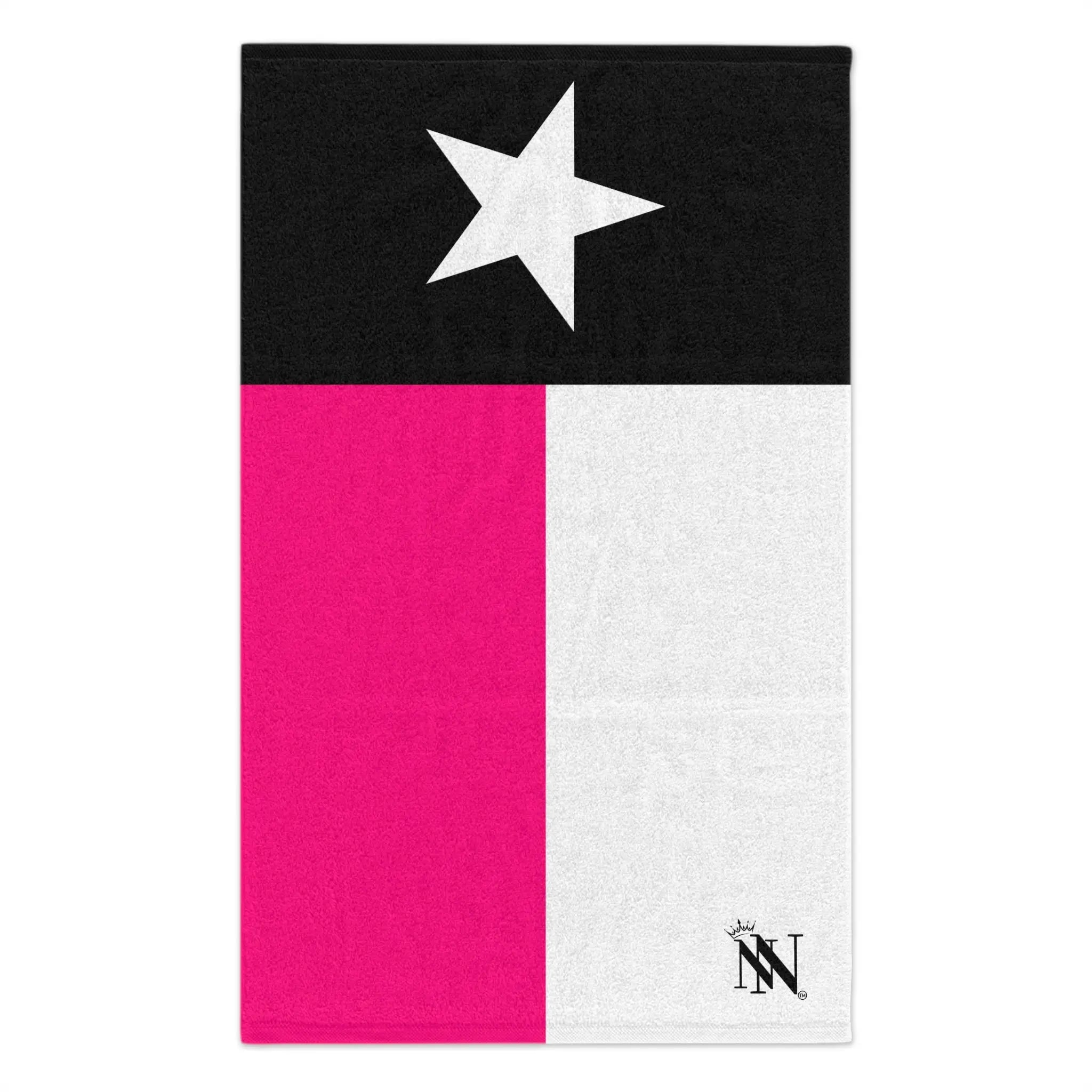 Signature Pink & Black Texas Flag Microfiber Towel