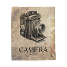 Vintage Camera Action | Mix & Match Soft Fun-Flirty Lovers’ Blankets
