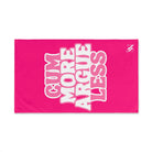 Cum More Argue Less | Mix & Match Classic Fun-Flirty Lovers’ Towels