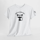 Hello Meow! | Mix & Match Cotton Unisex Fun-Flirty Lovers’ T-Shirts