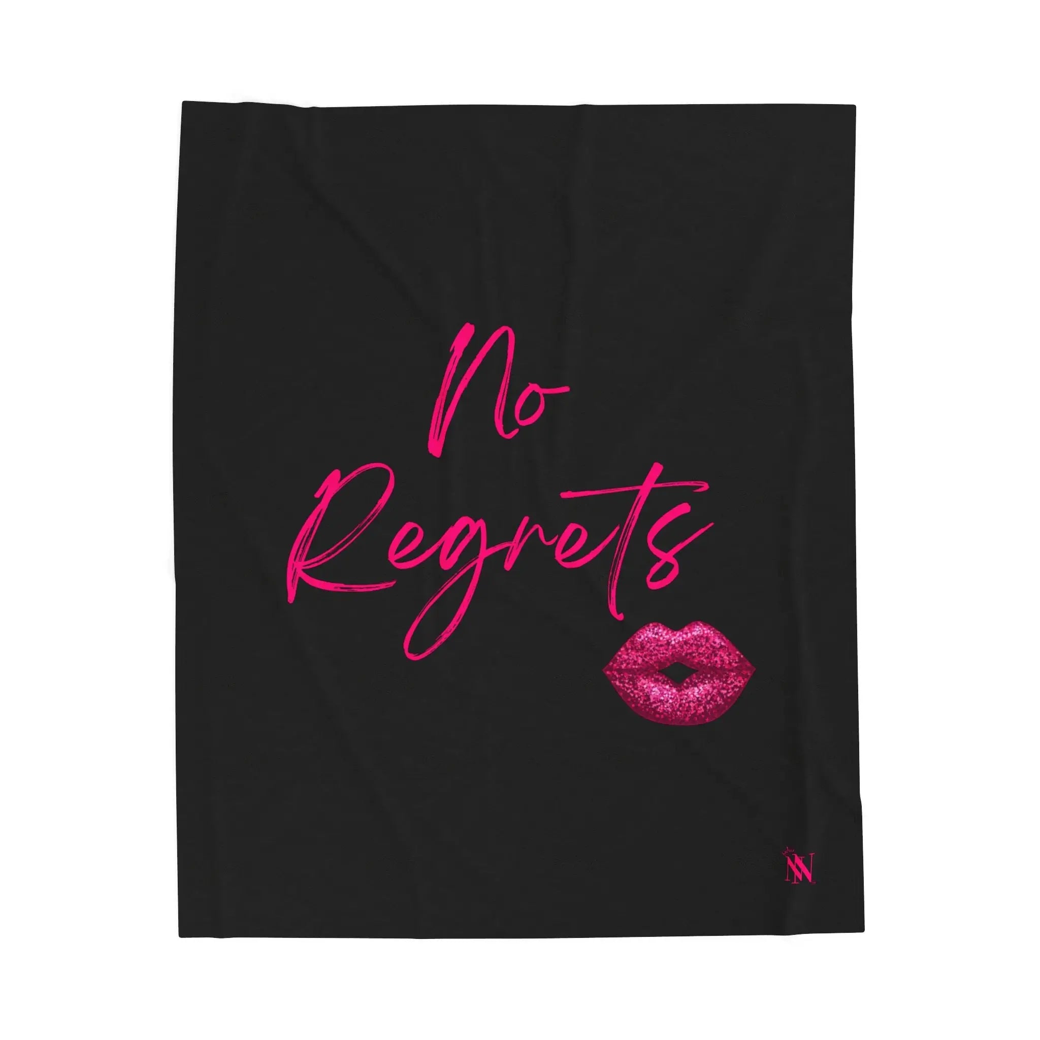 No Regrets Kiss Mark Blanket