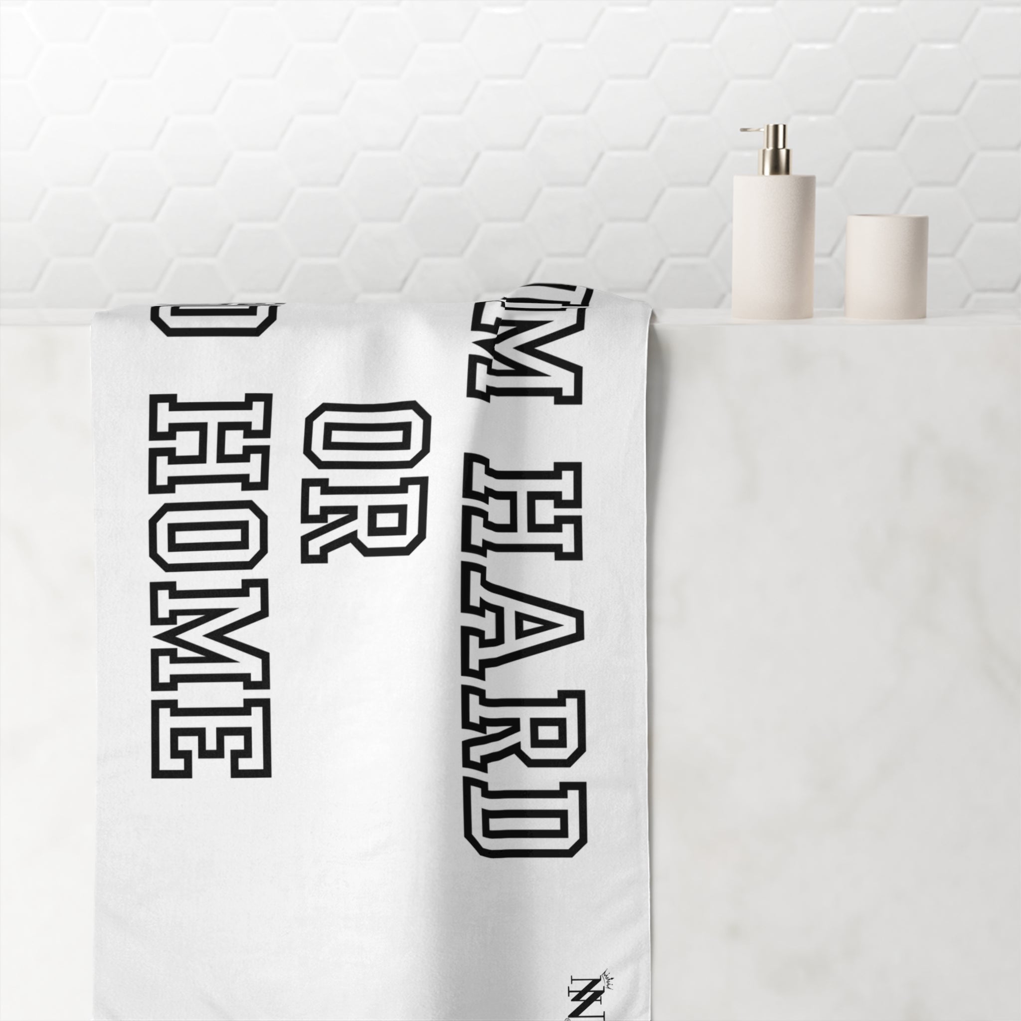 Cum Hard or Go Home | Mix & Match Naughty XL Fun-Flirty Lovers’ Towels