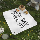 Just Say Fuck It! | Mix Match Fun-Flirty Lovers’ Water-Resistant Blankets