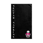 Nectar Napkins Brand Black | Mix & Match Classic Fun-Flirty Lovers’ Towels